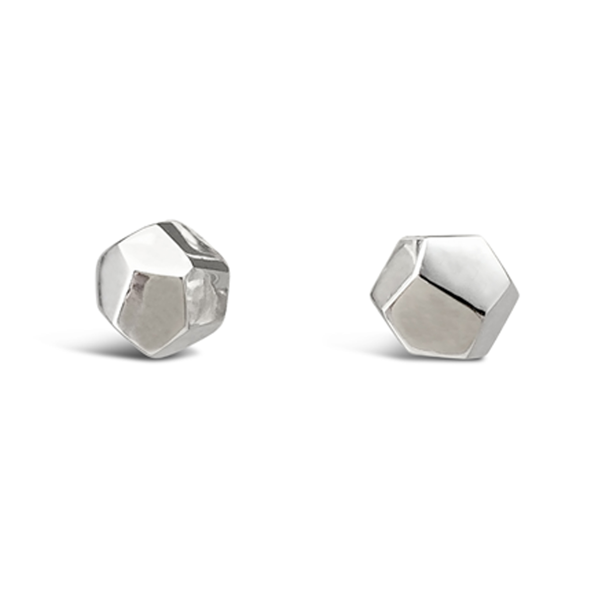 Decca earrings silver 6mm